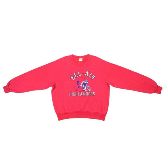 Vintage 80’s Chalk Line Bel-Air Highlanders Crew Neck Sweatshirt - Size XL - Picture 3 of 7